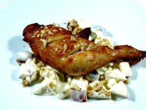 Prøv også Grillet kylling med Waldorfsalat.