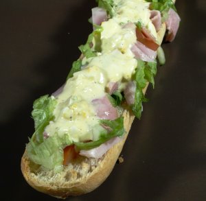 Prøv også Lunchbaguett.