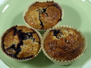 Prøv også Frukt/bærmuffins med havregryn.