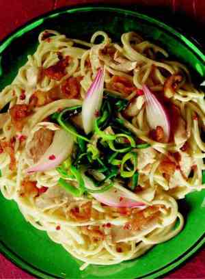 Prøv også Spagetti med kyllingkrisp.