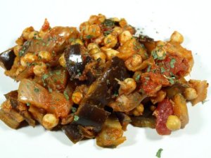 Prøv også Aubergine og kikertstuing.