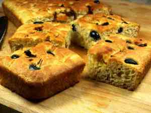 Prøv også Foccacia italiensk brød.