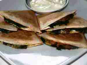Prøv også Quesadilla.