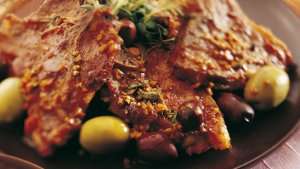 Prøv også Lammekoteletter i sherry (Tapas).