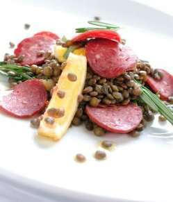 Prøv også Linsesalat med morrpølse.