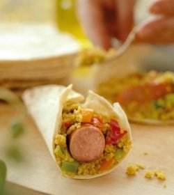 Prøv også Pølsetortilla.