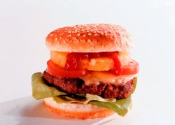 Prøv også Dino-burger.