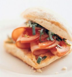 Prøv også Ciabatta med hamburgerrygg.