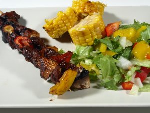 Prøv også Grillspyd med svine og lammekjøtt.