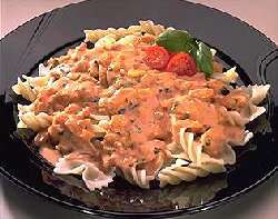Prøv også Pasta med meksikansk rekesaus.