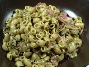 Prøv også Pasta med skinke og pesto.