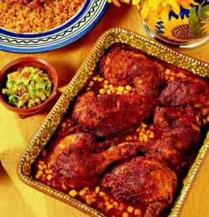 Prøv også Pollo achiote (mexicansk krydderkylling).