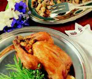 Prøv også Poulet aux herbs (kylling med urter).