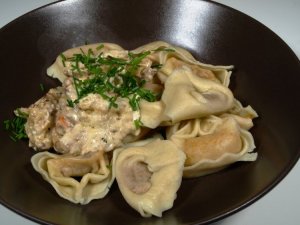 Prøv også Ravioli di salmone.