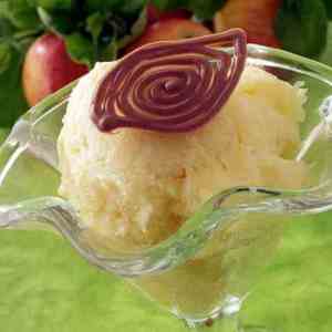 Prøv også Eplesorbet med Calvados.