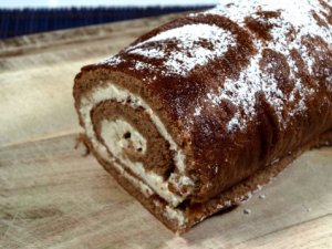 Prøv også Sjokoladerullekake med banankrem.