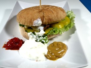 Prøv også Kyllingburger.