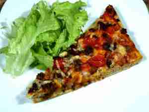 Prøv også Pizza med kjøttdeig 2.