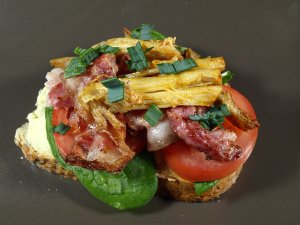 Prøv også Kyllingsandwich.