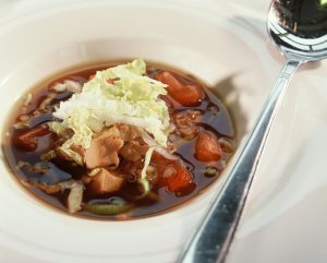 Prøv også Tom yam med kinakål.