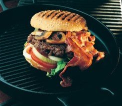 Prøv også Baconburger.