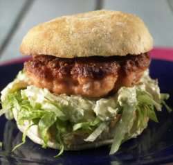 Prøv også Fiskeburger med eplesalat.
