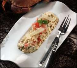 Prøv også Risotto med krabbe.