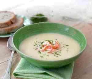 Prøv også Potet- purresuppe med reker.