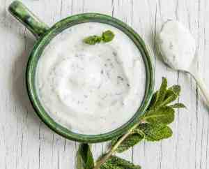 Prøv også Mynteyoghurt.