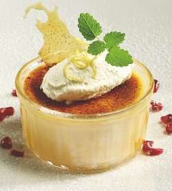 Prøv også Sitron-crème brûlée med mascarponekrem.