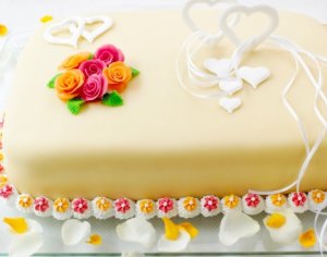 Prøv også Bryllupskake 2.