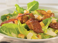 Prøv også Caesarsalat med bacon.