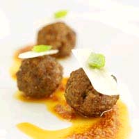 Prøv også Lammeboller med tomatpesto.