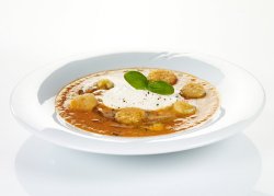 Prøv også Grønnsakssuppe med bacon.