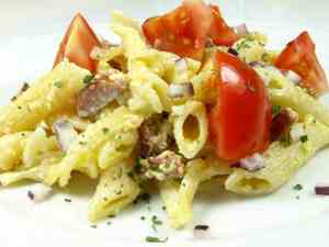 Prøv også Pasta Carbonara.