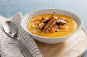 Prøv også Gulrotsuppe med svinekjøtt.