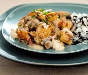 Prøv også Quorn og sopp stroganoff.