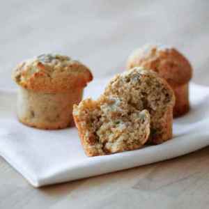 Prøv også Bananmuffins med sukrin.