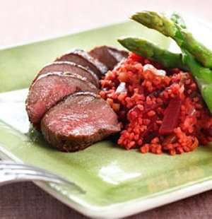 Prøv også Lammefilet med rødbetebulgur.