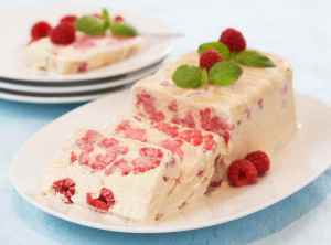 Prøv også Semifreddo med bringebær.