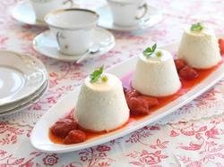 Prøv også Vaniljepudding med jordbærkompott.