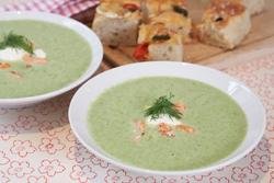Prøv også Grønn sommersuppe med laks.