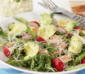 Prøv også Kyllingsalat med avokado og cottage cheese.