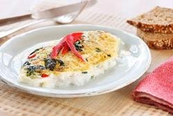 Prøv også Eggehviteomelett med spinat og paprika.