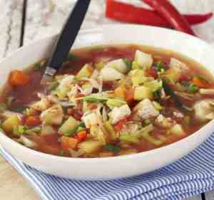 Prøv også Kyllingsuppe med rotgrønnsaker.