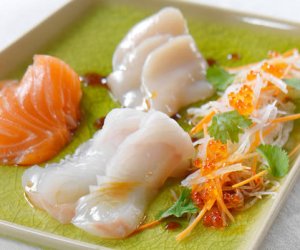 Prøv også Sashimi.