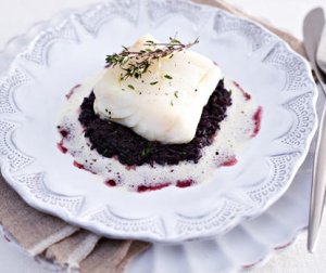 Prøv også Skrei med risotto.