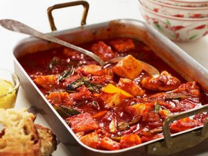 Prøv også Bouillabaisse i ovnen.