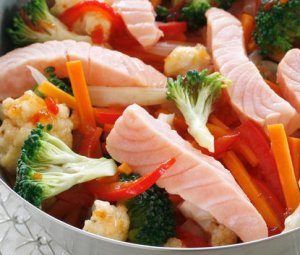 Prøv også Wok med laks.