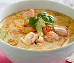 Prøv også Marit Bjørgens sjømatsuppe.